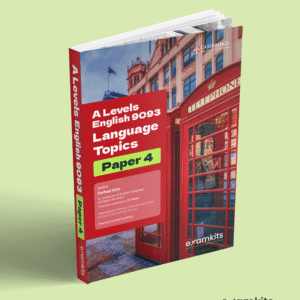 A Levels English 9093 Language Topics Question Paper 4