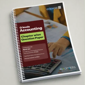 O Levels Accounting Chapter wise Question Paper May 2011- Nov 2023