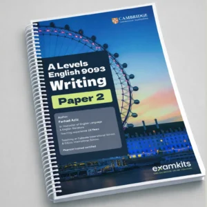 A Levels English 9093 Writing  Paper 2